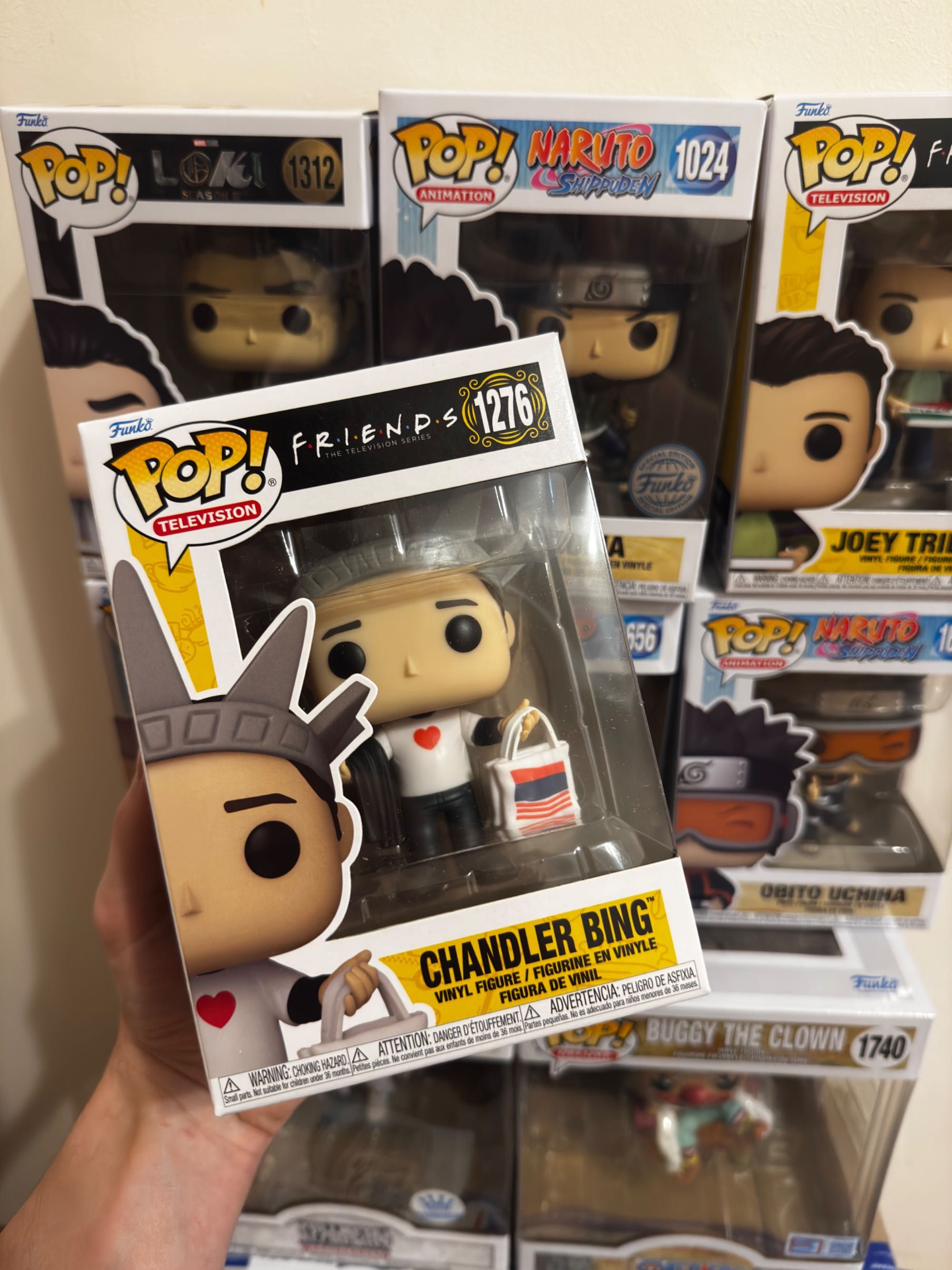 Фігурки Funko Pop Marvel Loki, Friends, Naruto, Fullmetal Alchemist