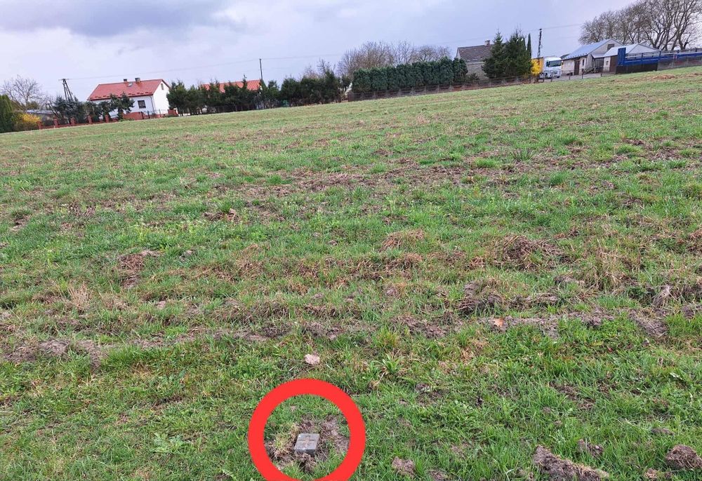 Trzy działki rolne