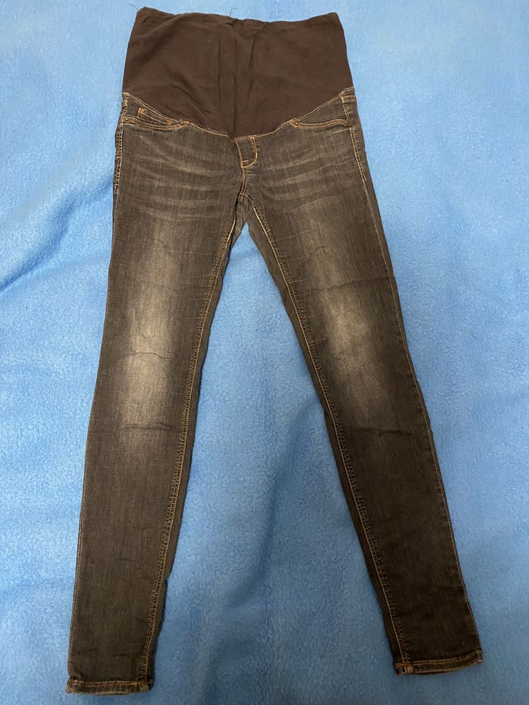 Jeansy spodnie ciazowe H&M, 40