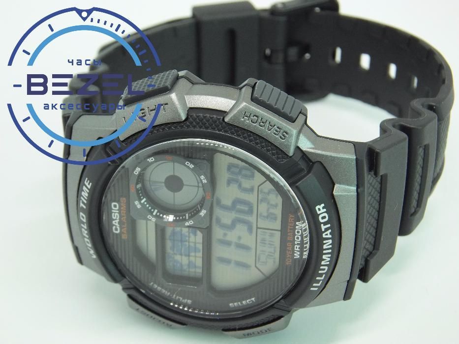ОРИГІНАЛ | НОВИЙ: Чоловічий годинник Casio AE-1000W-1B. Гарантія!