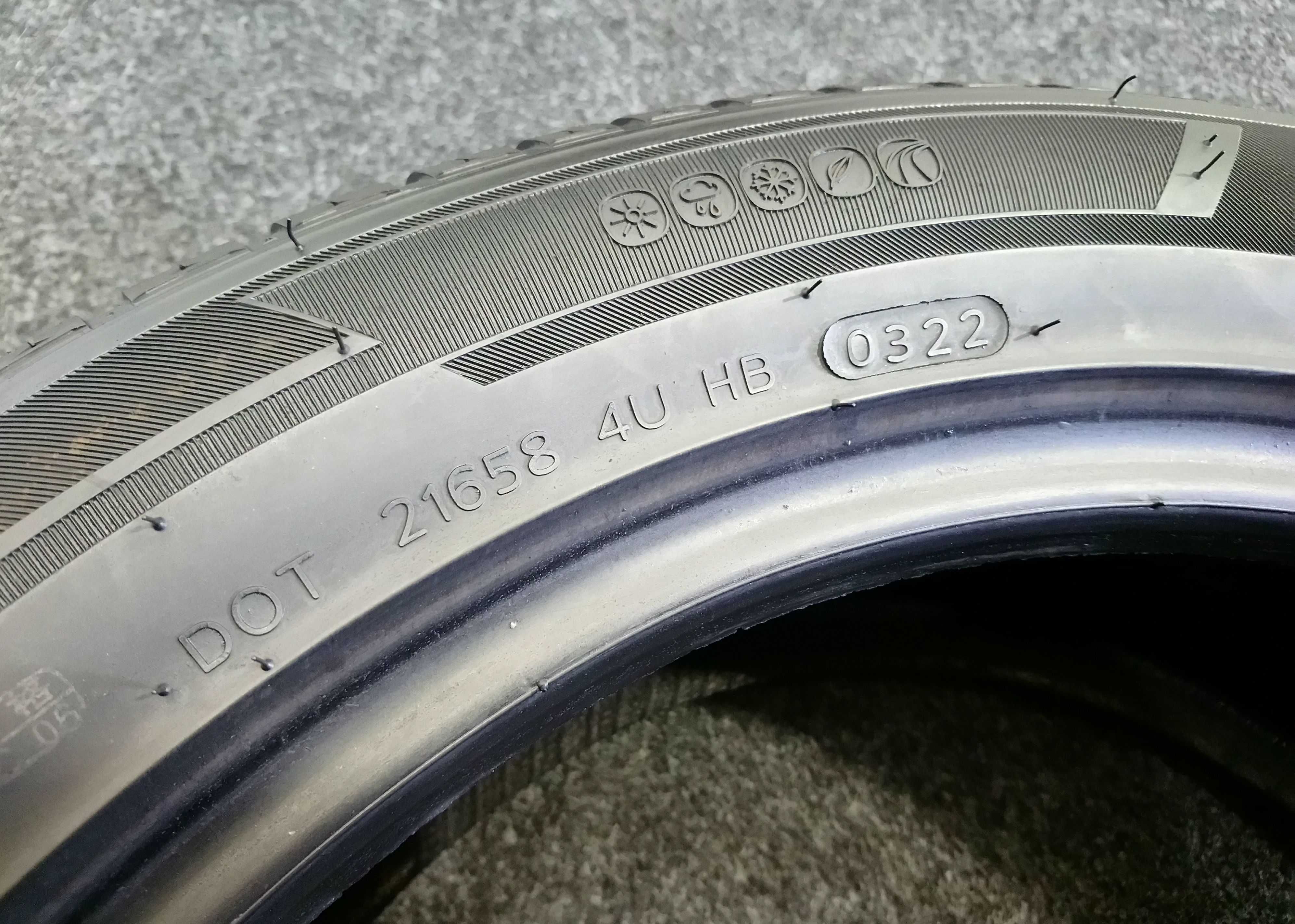 205/55R17 Hankook Kinergy 4S2 // 7,5 mm jak NOWE