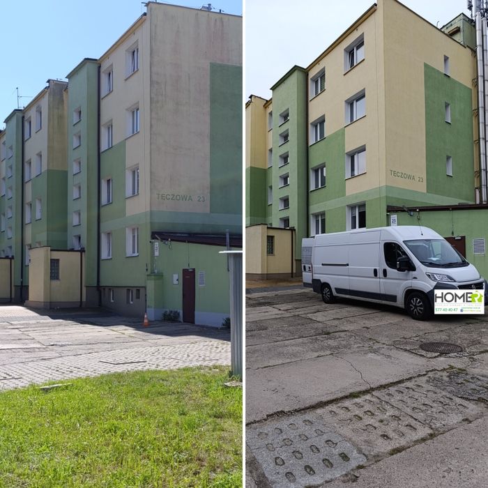 Mycie, czyszczenie elewacji, kostki, dachu. Wycena GRATIS