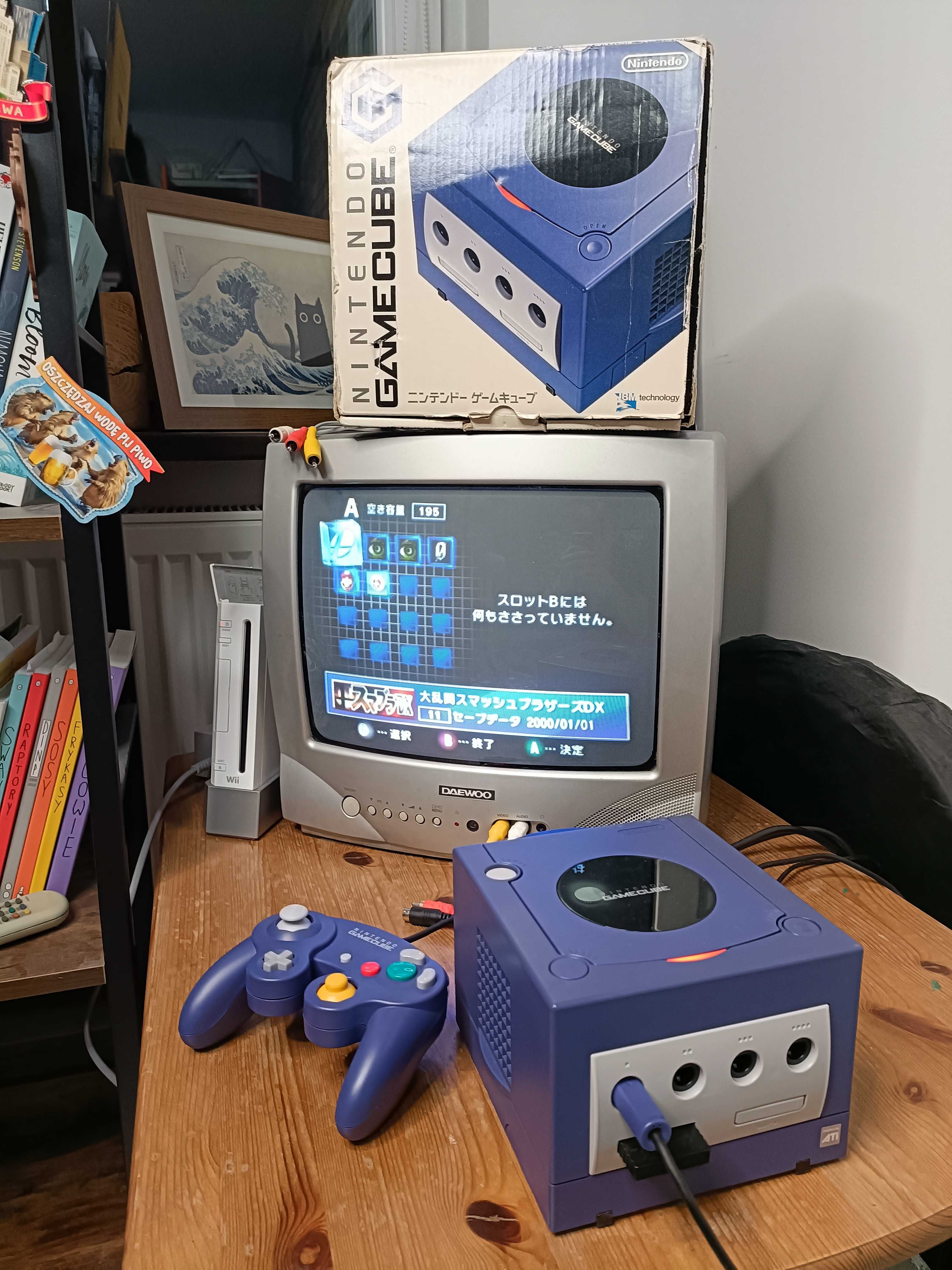Nintendo GameCube (DOL-001 JPN) Indigo (NTSC-J)