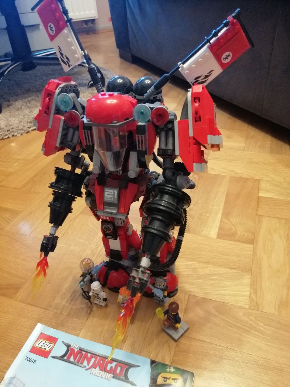 LEGO 70615 Ninjago Movie Ognisty robot