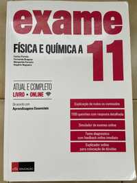 Livro deFisica e Quimica A 11 de preparação  para exames