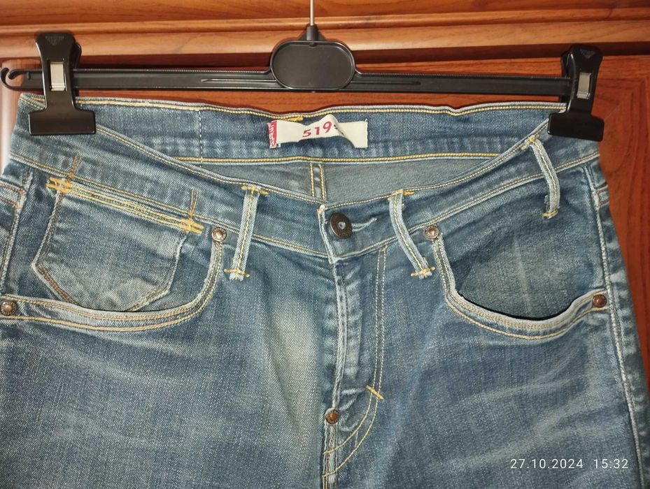 Spodnie dżinsowe marki Levis model slim 30x34