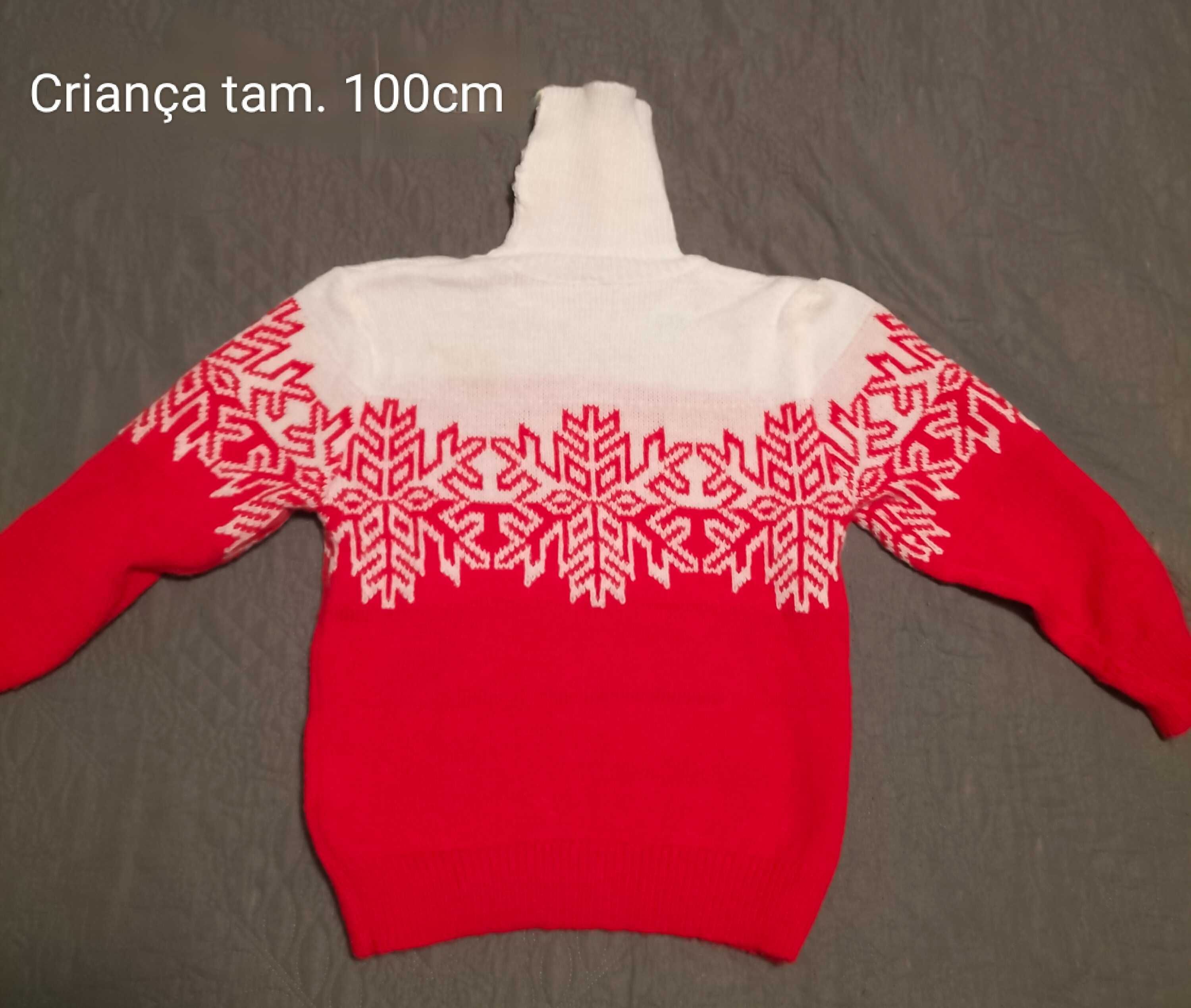 Camisolas natal família