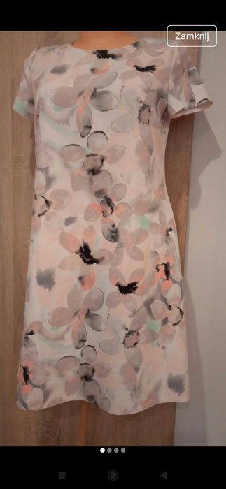 Sukienka pastelowe kolory, roz 40
