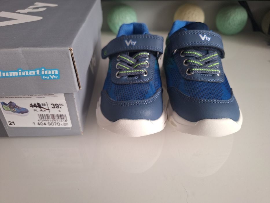 Nowe buty sportowe adidasy led Vty rozm.21