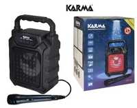 Coluna Portátil 4″ 25W – USB / Bluetooth / Microfone – KARMA