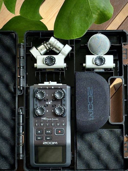 Zoom H6 Komplet Rejestrator cyfrowy - używany hobbistycznie