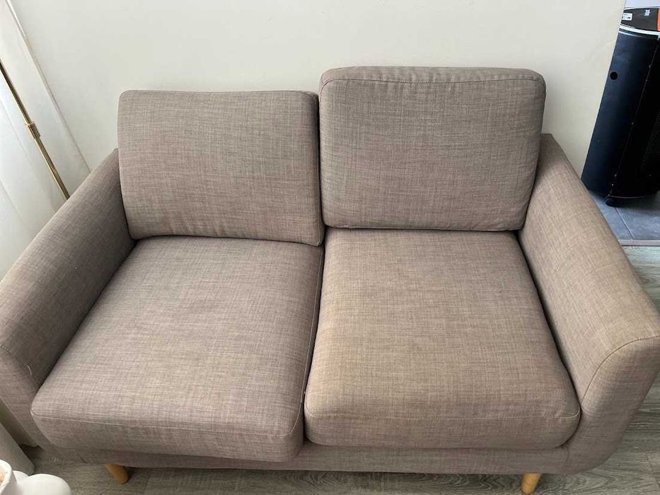 Sofá LA REDOUTE 2 lugares em poliéster/algodão, Jimi