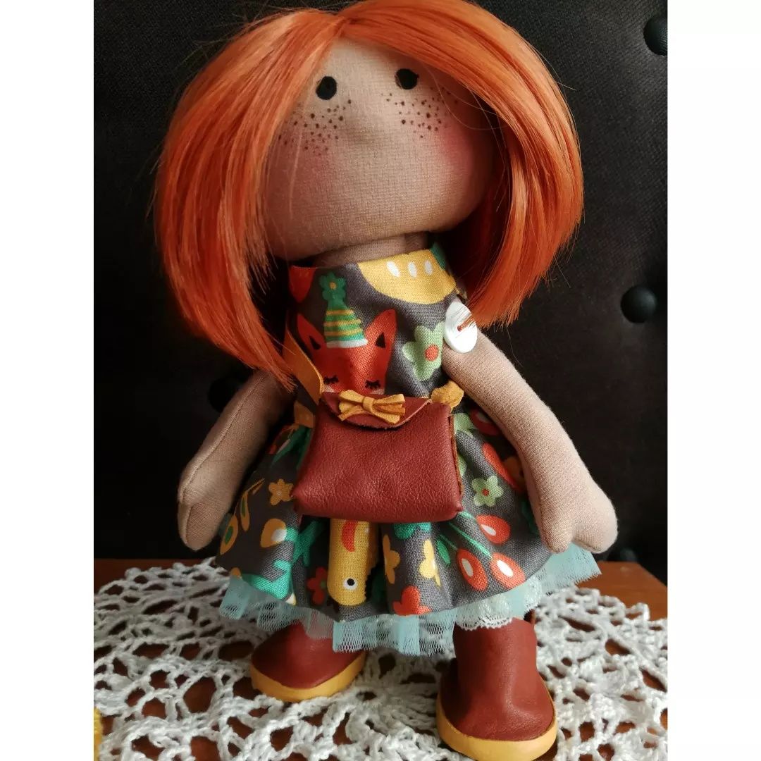 Текстильна лялька Інтер'єрна