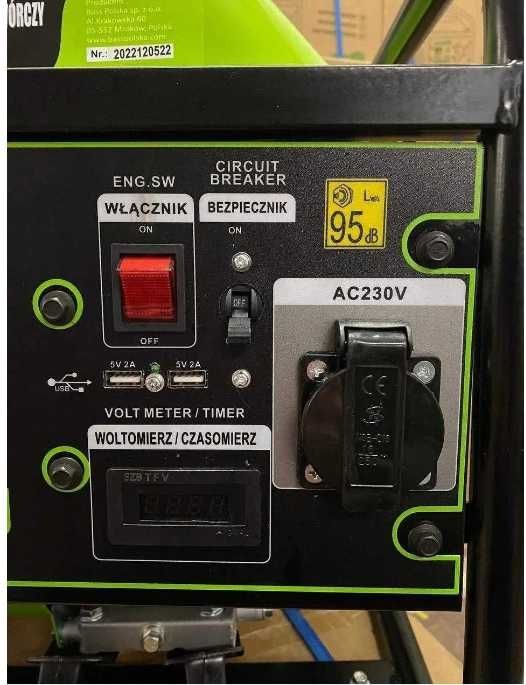 Бензиновый инверторный генератор 3,8 кВт Bass Polska