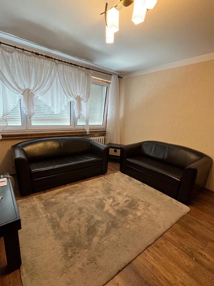 Komplet mebli skórzanych, Sofa, 3+2