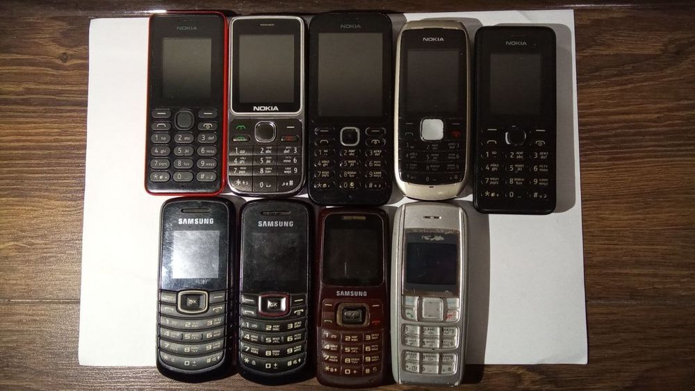 Рабочие кнопочные телефоны