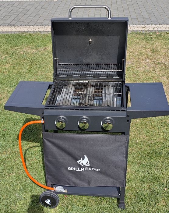 Grill Gazowy 9kw 3-Palnikowy Grillmeister Lidl Gwarancja