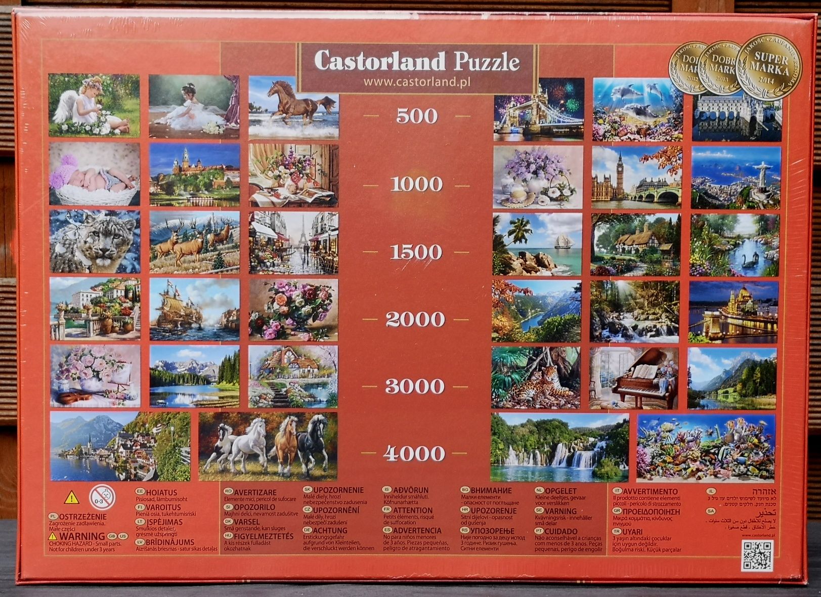 Puzzle 500 Castorland NOWE w folii Little Nurse nie 1000