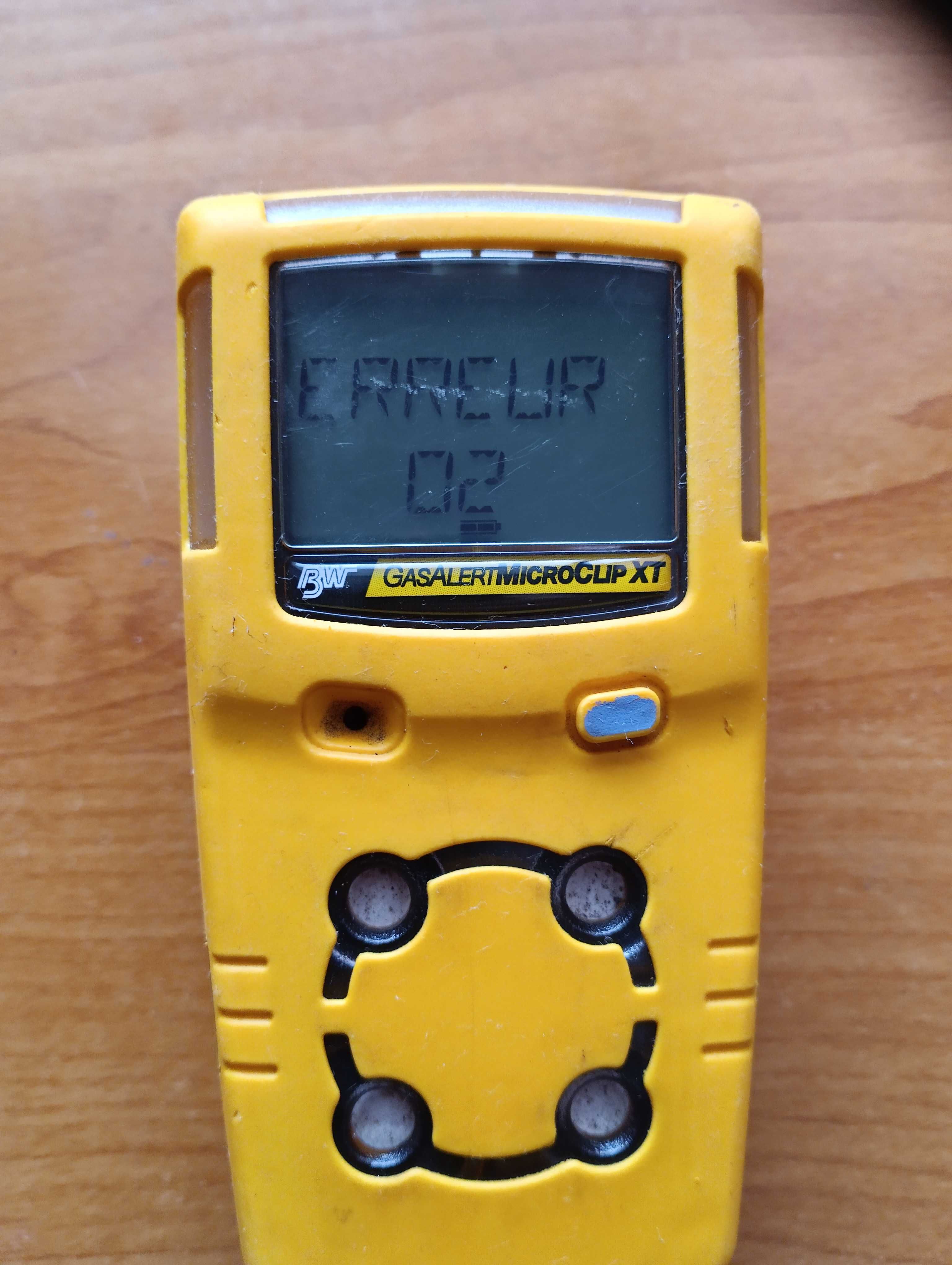 analizator Detektor  gazów GasAlert MicroClip XT 
Przenośny