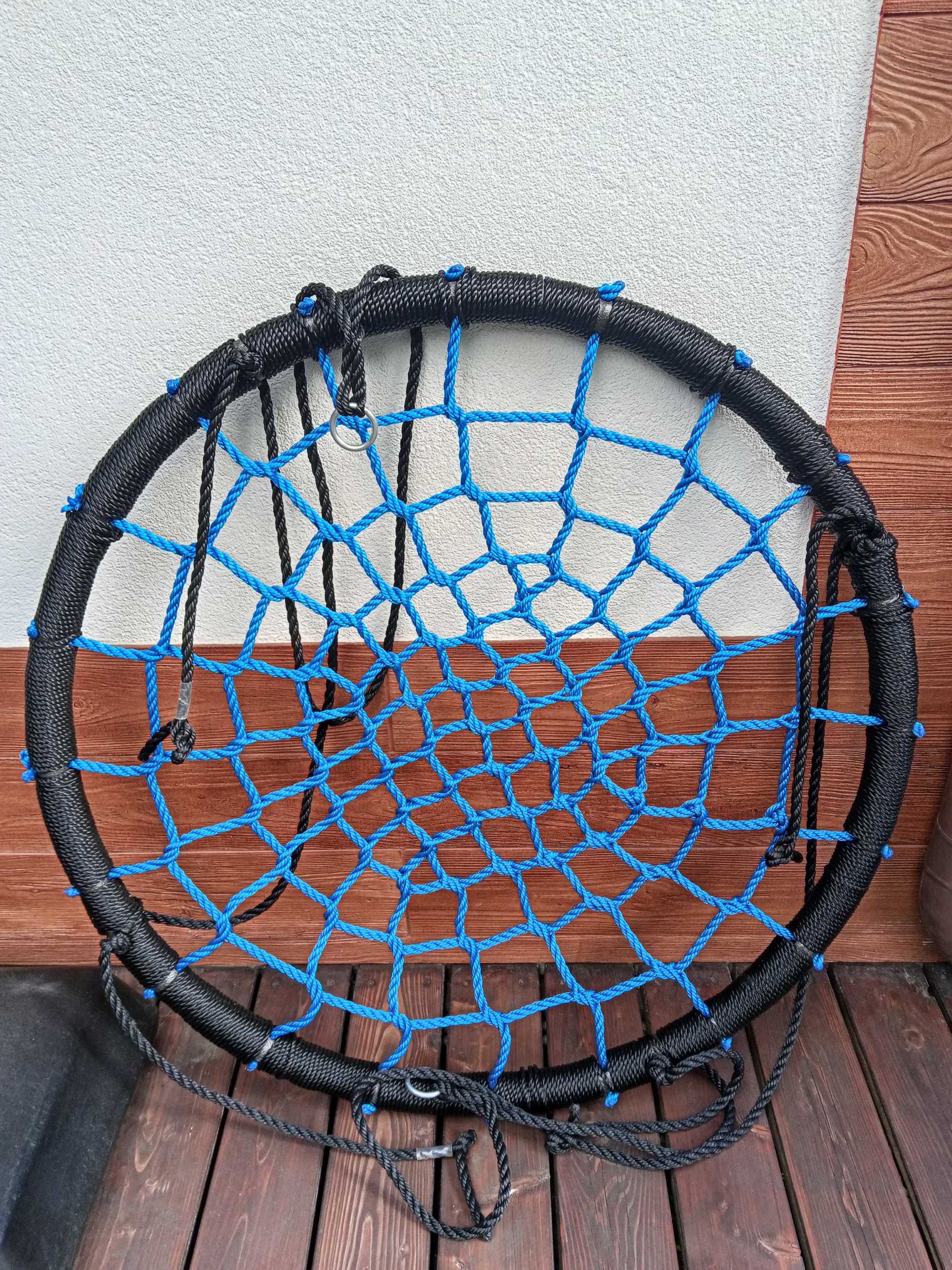 Huśtawka duża, solidna, bocianie gniazdo średnica około 100 cm, Nowa