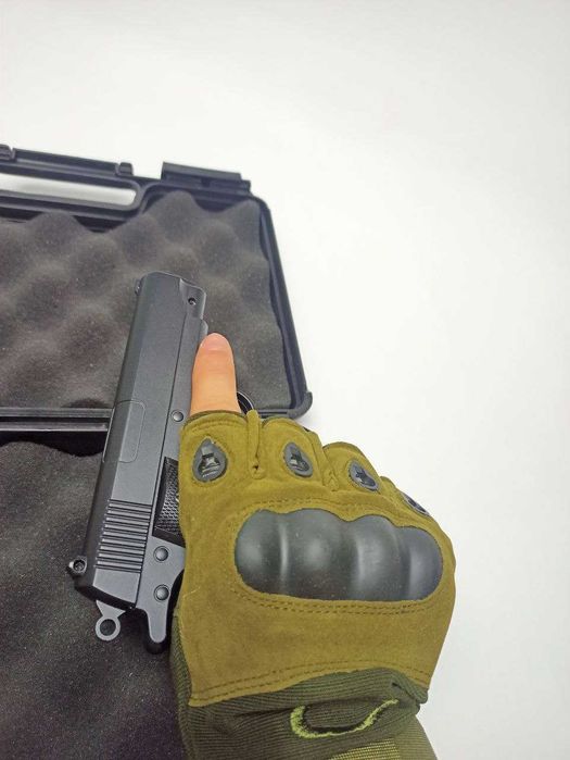 Металевий пістолет Colt на пульках для дітей залізний дитячий Іграшка