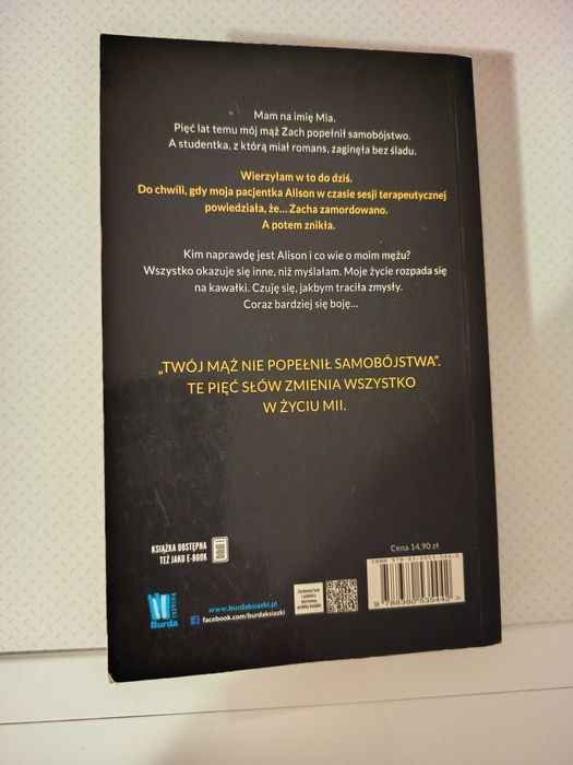 Książka, kryminał Kathryn Croft