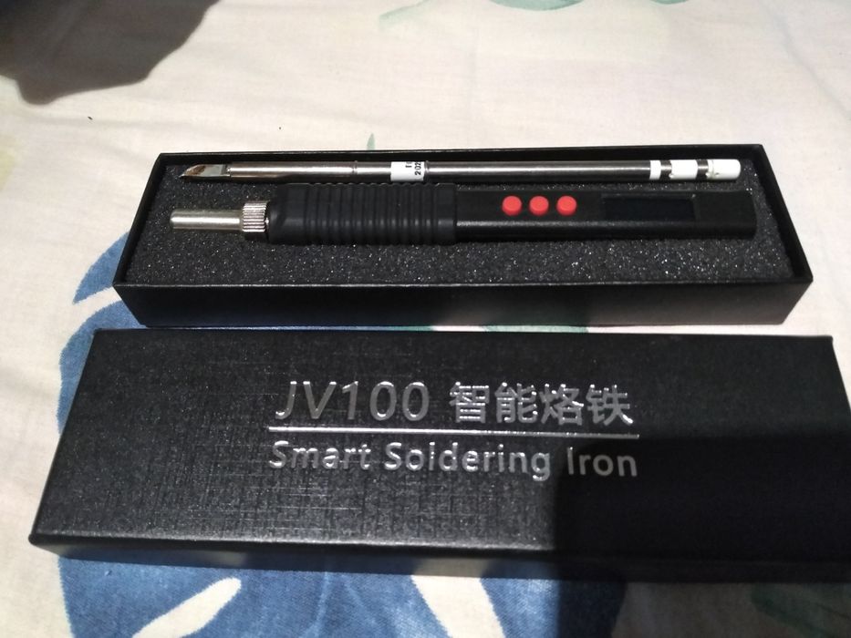 Паяльник jv100 на жалах t12