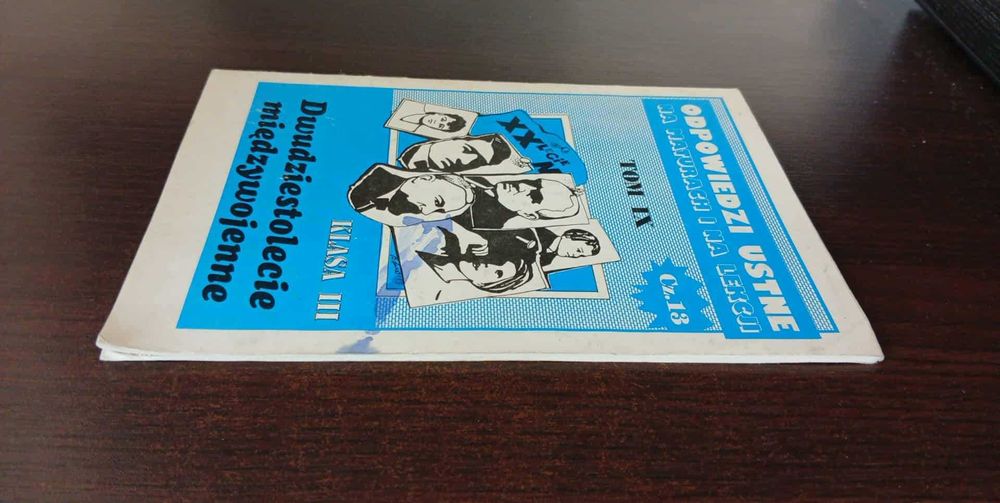 Odpowiedzi ustne na maturach i na lekcji - Dwudziestolecie międzywojen