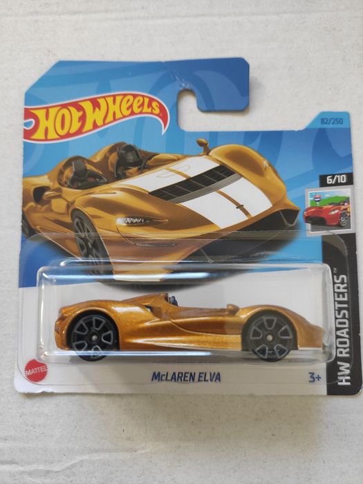 Hot wheels - McLaren Elva (Złoty)