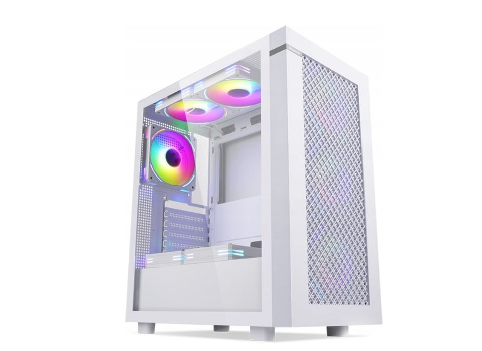 Komputer  gamingowy do gier nowy monitor oraz peryferia  AMD RTX