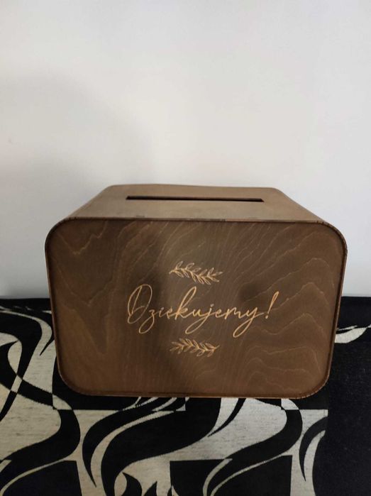 Pudełko na koperty ślubne