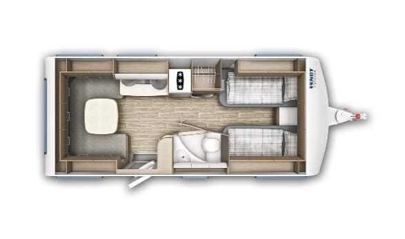 Caravana Fendt Saphir 515 SG IC-Line Wagner Edition