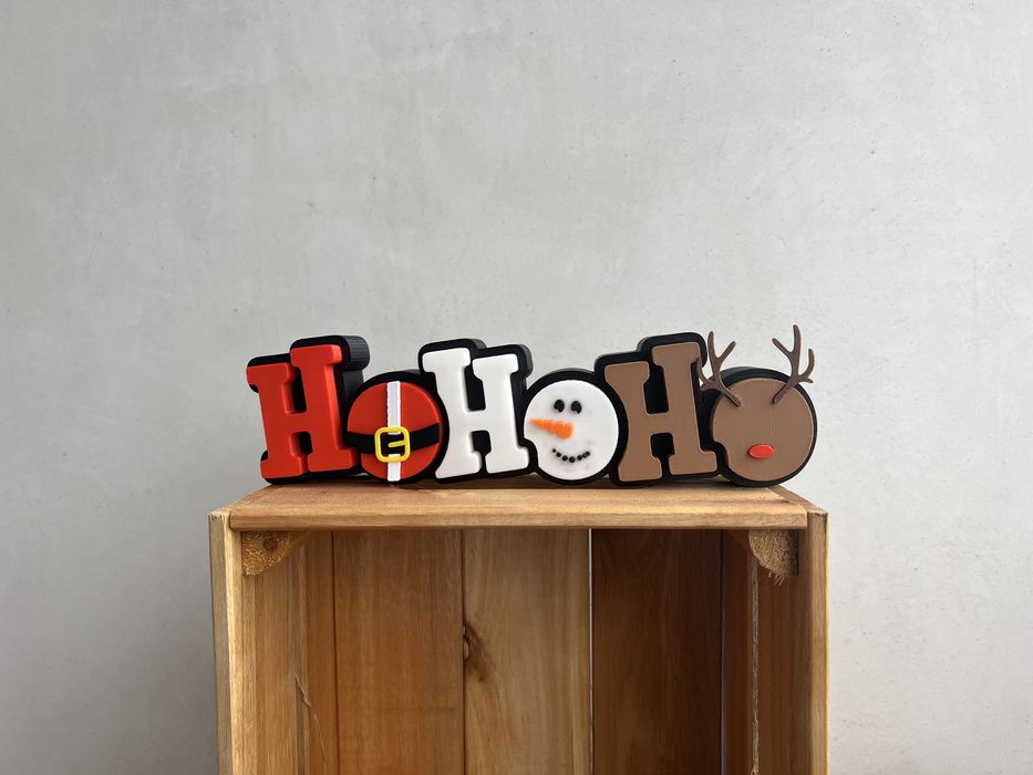 Decoração de Natal “HOHOHO”
