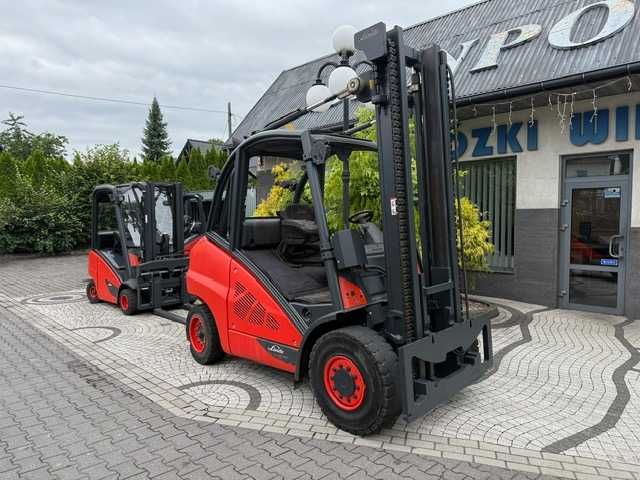Wózek widłowy LINDE H50D diesel widlak 5t duplex 394
