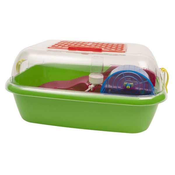 Gaiola Plástica para Hamster – Modelo Candy (44 × 34 × 20 cm)