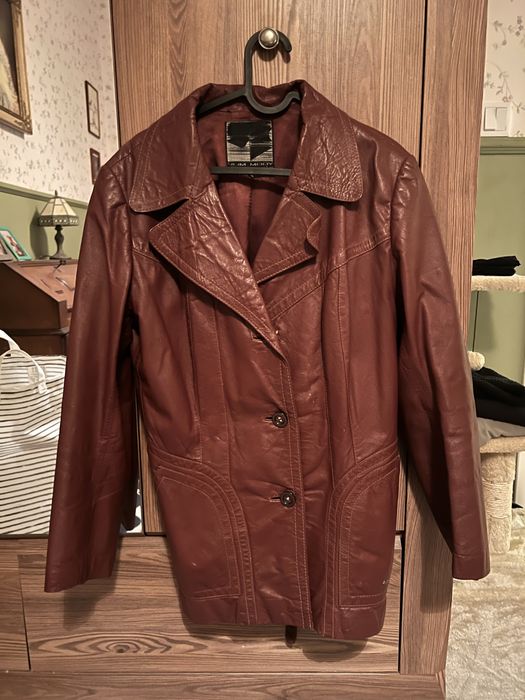 Kurtka skórzana vintage