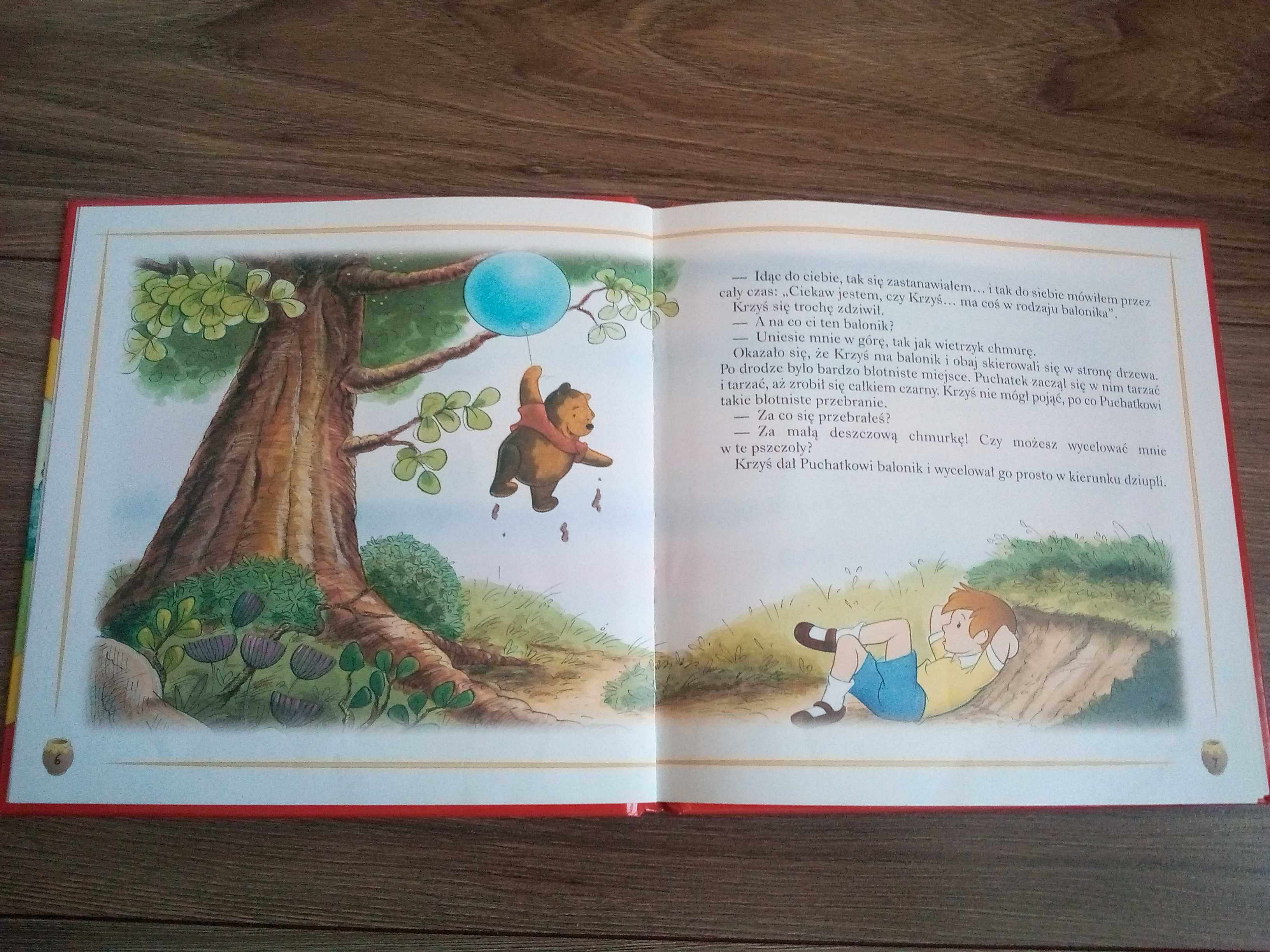 Książka dla dzieci "Kubuś Puchatek i miodowe drzewo"