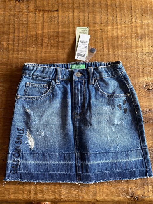 Spódnica jeansowa Benetton 150 cm 10-11 lat