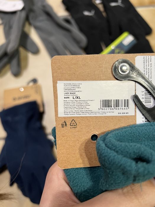 нові оригінальні флісові рукавиці чоловічі жіночі puma hi-tec elbrus