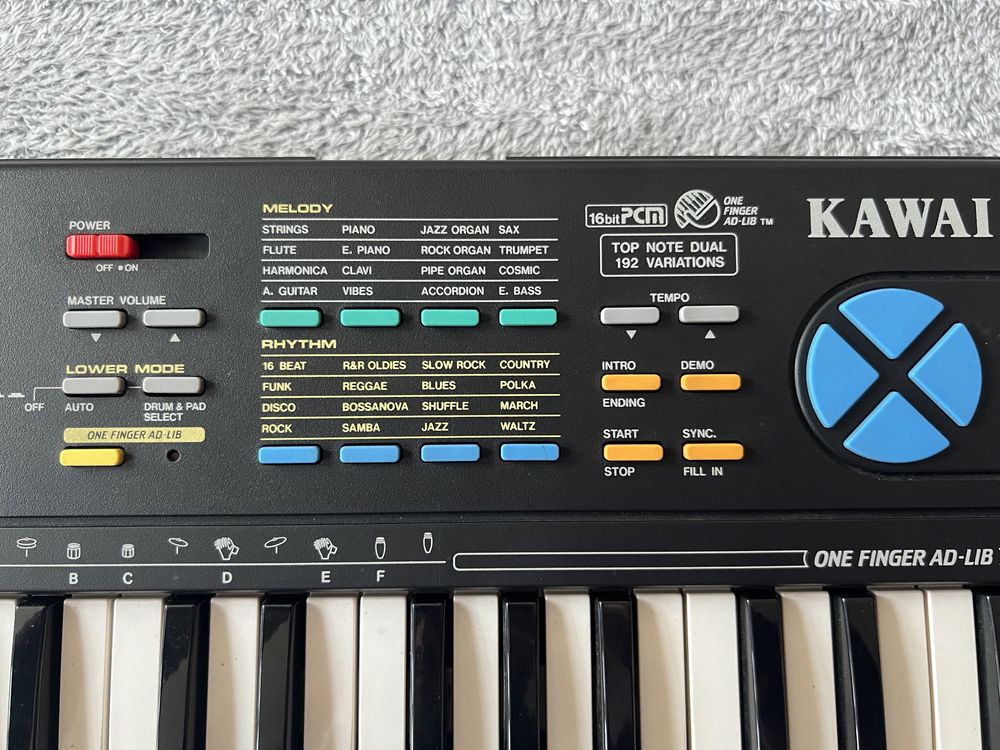 Kawai MS210 japoński keyboard + zasilacz, 100% sprawny