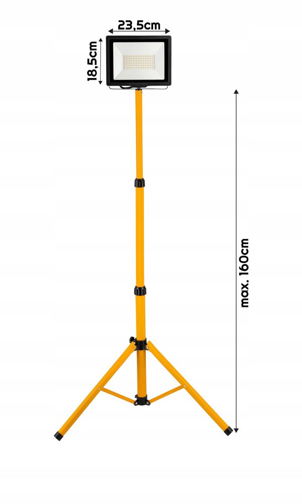 Halogen Berge LED 100 W biały + statyw