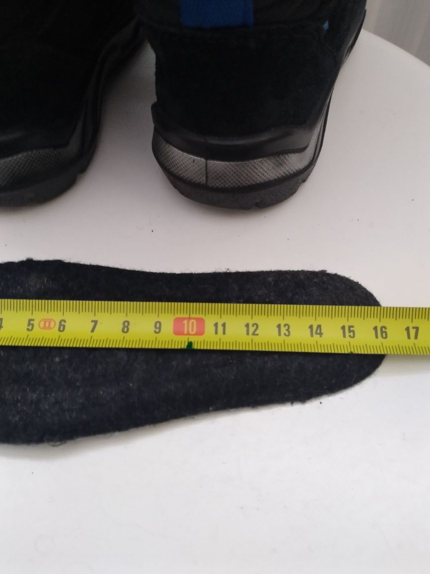 Buciki zimowe Śniegowce ECCO na Gore-Tex Rozmiar 26 wkładka 16 cm