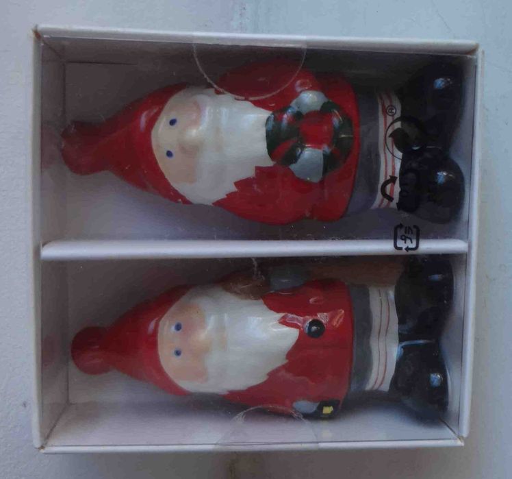 Набор украшений Санта Клаус ВИНТЕР 2020 IKEA 2 штуки Новые ИКЕА