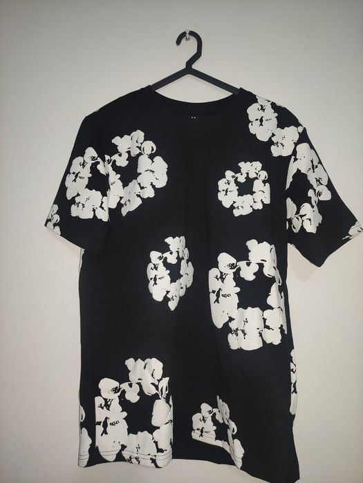 Conjunto T-Shirt + Calções c/ Estampa Floral