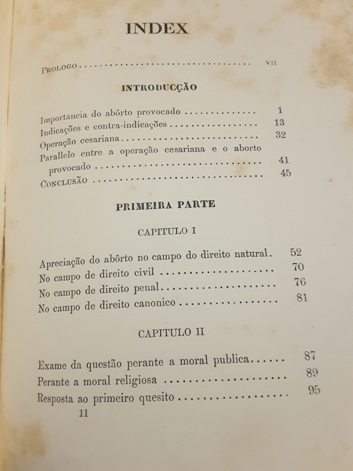 O Aborto, o Direito e a Moral (1869)/ História do Direito Português