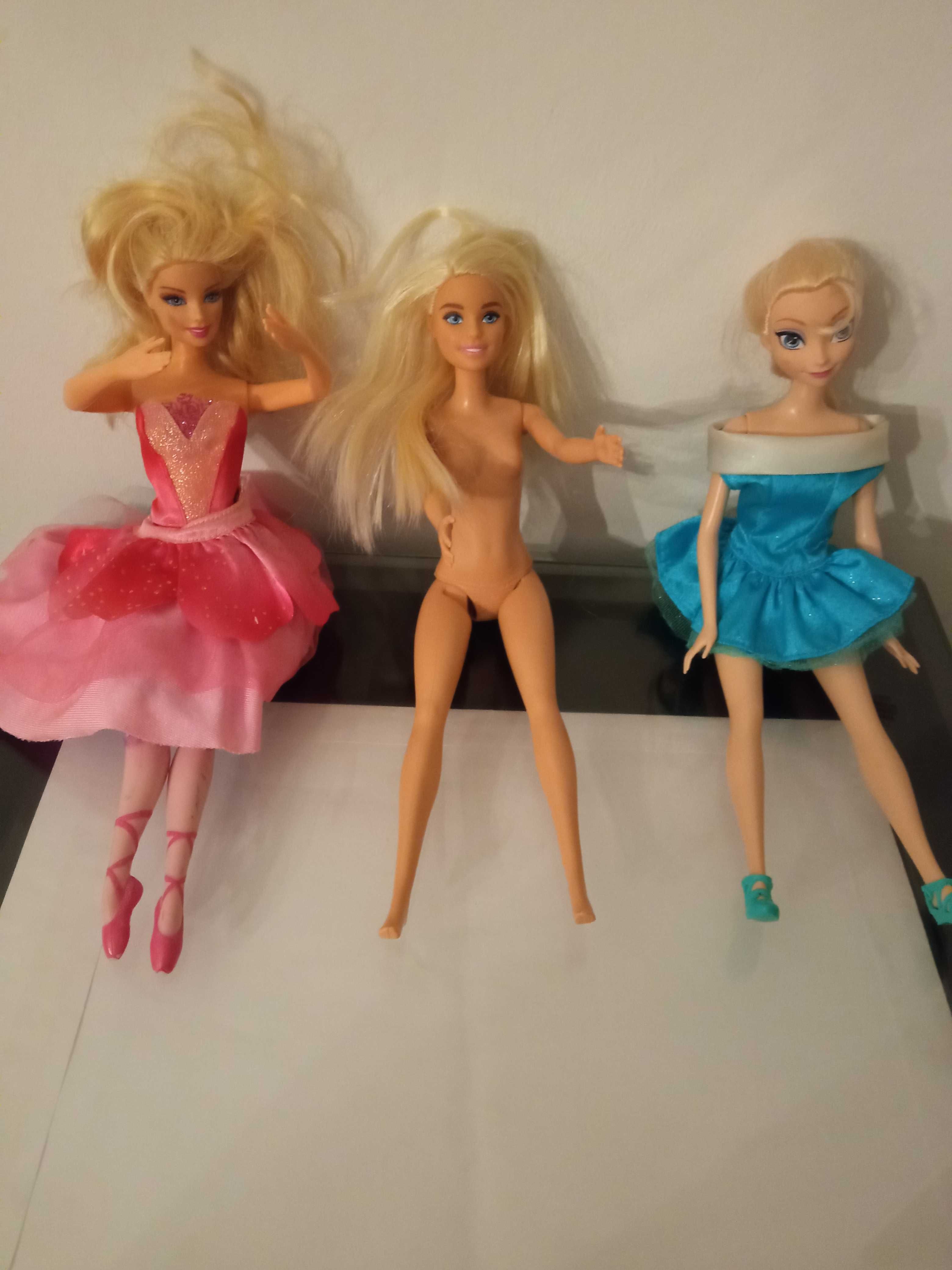 5 Bonecas Barbie, 2 Cães Barbie, Mattel