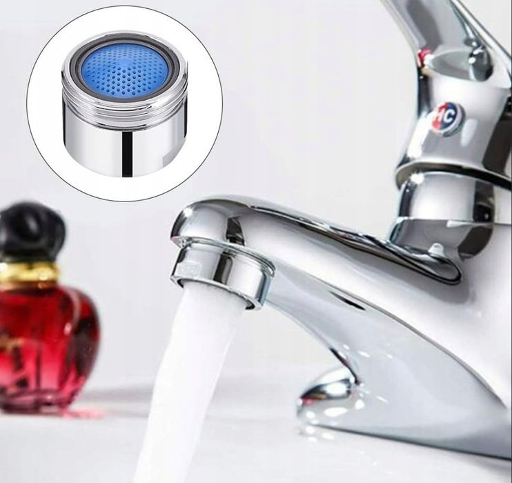 Aerator M18 z filtrem do kranu, 3-częściowa wkładka do dyszy