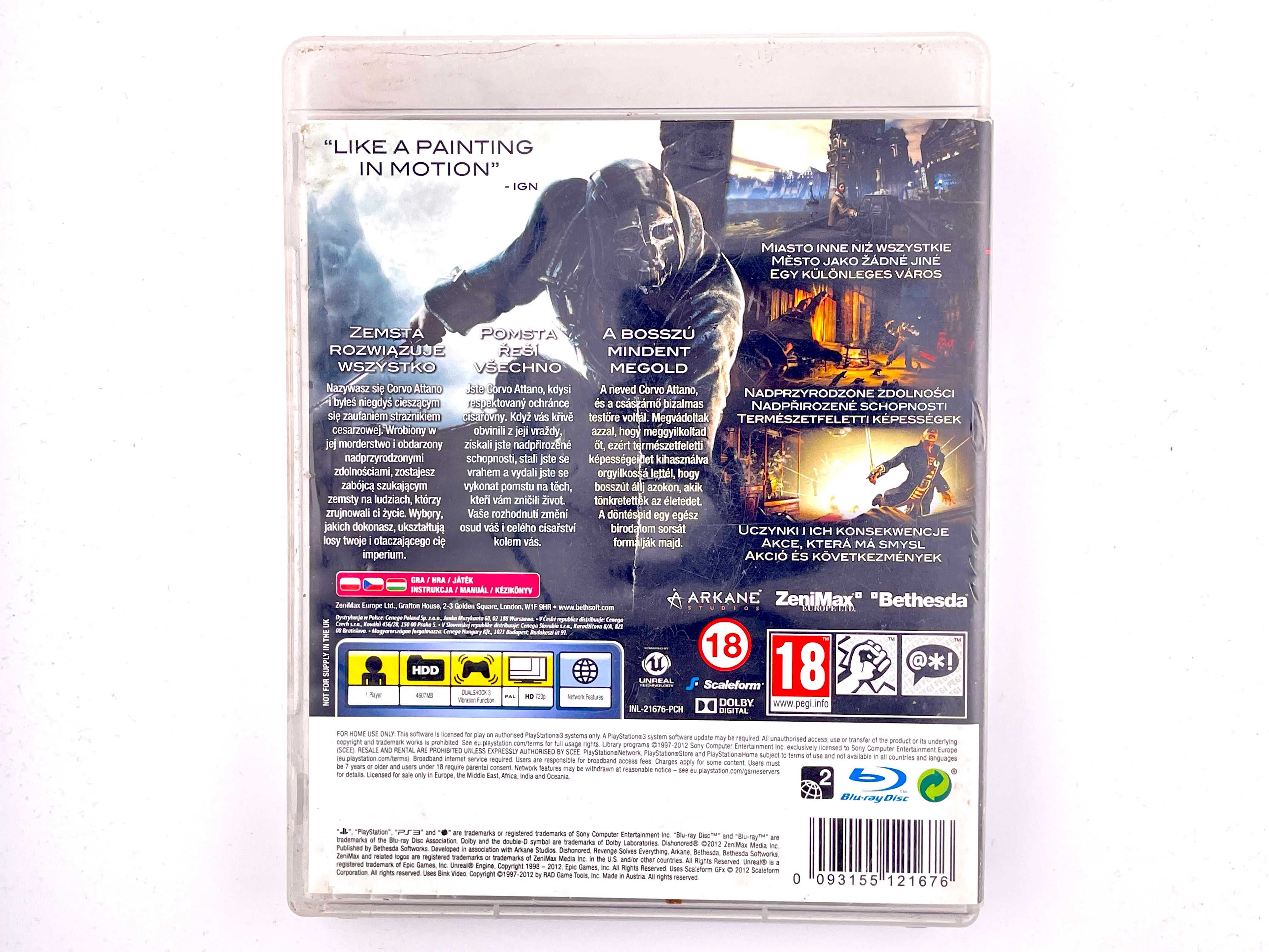 Dishonored PS3 VIMAGCO.PL Bydgoszcz