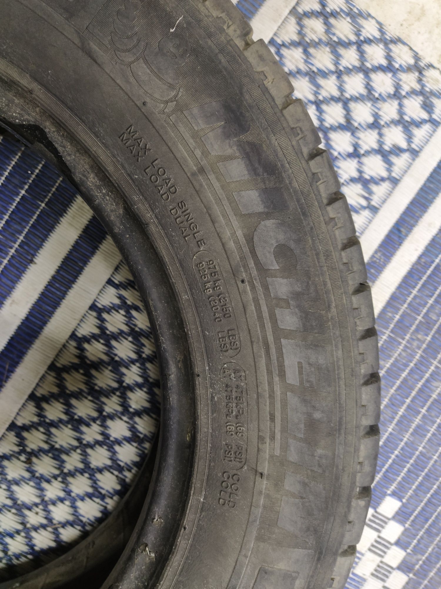 Opona letnia 195/75r16C MICHELIN 6mm