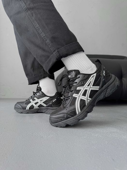 ‼️НОВІ Кросівки Asics Gel-Nunobiki Black White Gore-Tex